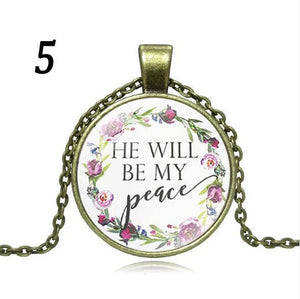 Bible Verse Necklace - Our Words of Life