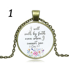 Load image into Gallery viewer, Bible Verse Necklace - Our Words of Life