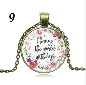 Bible Verse Necklace - Our Words of Life